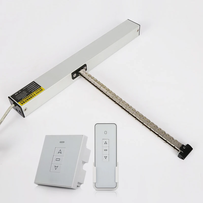 

300mm Automatic Electric Window Opener with Remote Controller Sunroof Sun Room Greenhouse Waterproof Chain Type Window Opener