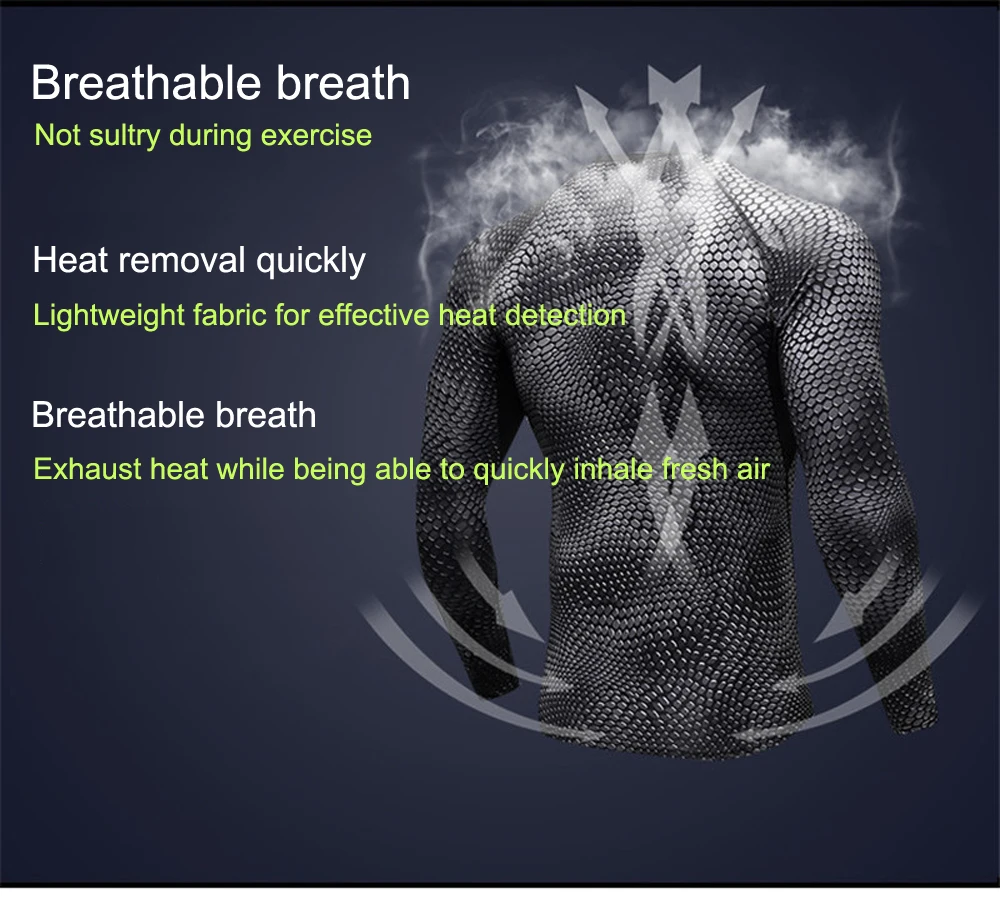 Высококачественная Мужская футболка для бега Топ с длинным рукавом Спортивная