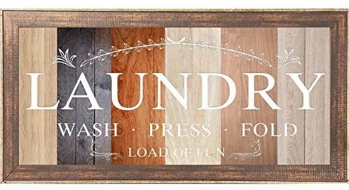 

Original Retro Design Wash Press Fold Wood Signs Wall Art|Natural Wooden Board Print Poster Painting Wall Decoration for