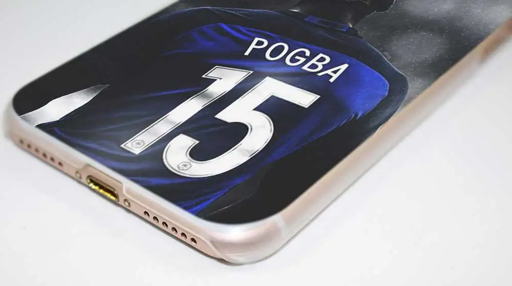 PlusFootball изображение Paul Pogba модный прозрачный чехол для iPhone Си р XS Max XR X 4S 5S SE 6 6s 7 8 Plus
