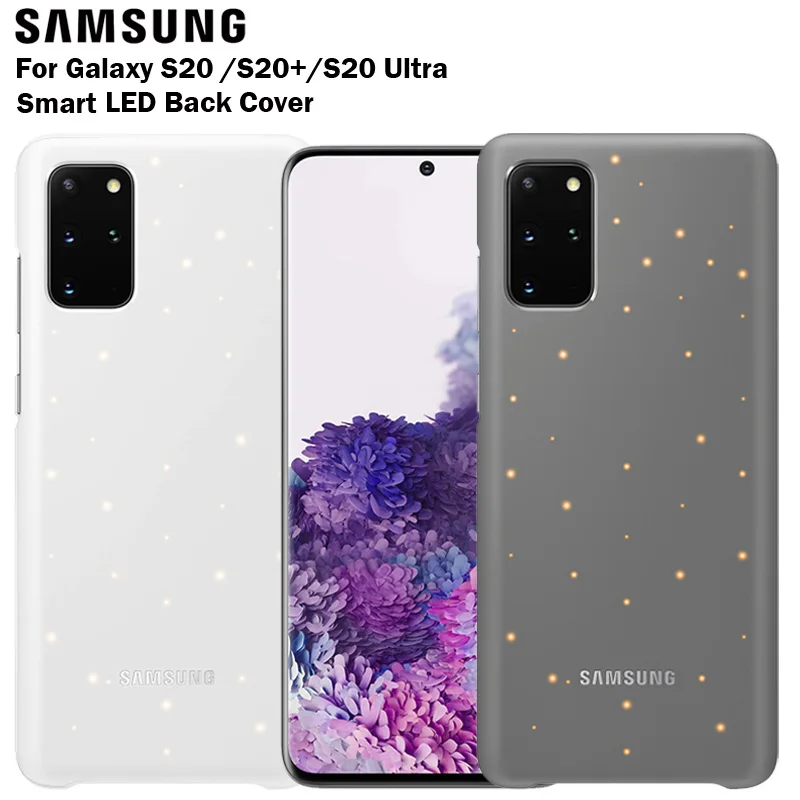 Samsung оригинальный чехол для телефона с эффектом светодиодного освещения Galaxy S20 +