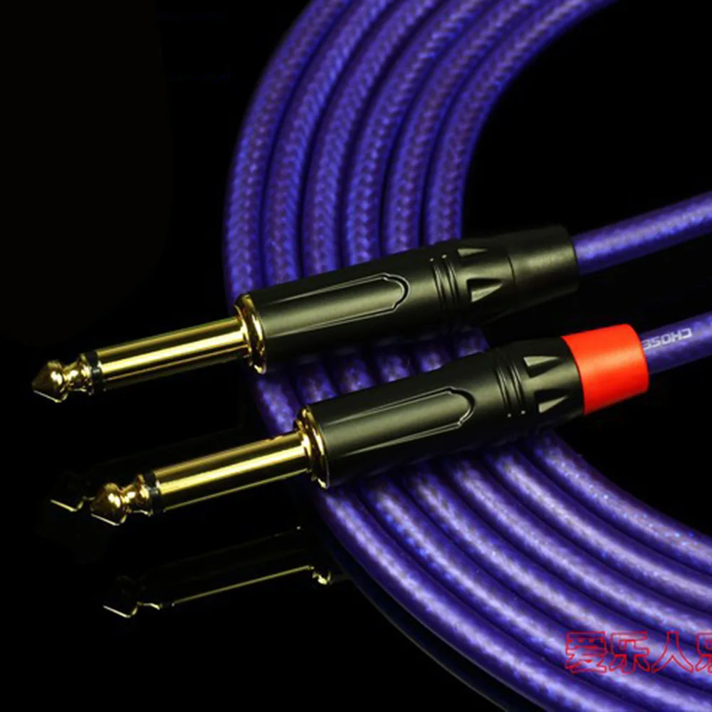 audio kabel kgr noise reduktion elektrische gitarre kabel audio kabel lautsprecher bass box abschirmung lärm reduktion linie free global shipping