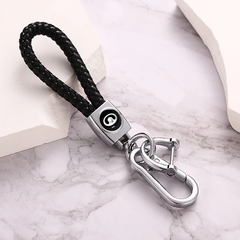

1pcs Car Hand Woven Leather Rope KeyChain Key Ring for Lexus Is250 Is300h Nx300h Is200 Ct200h Rx400h Rx350 570 Car Accessories
