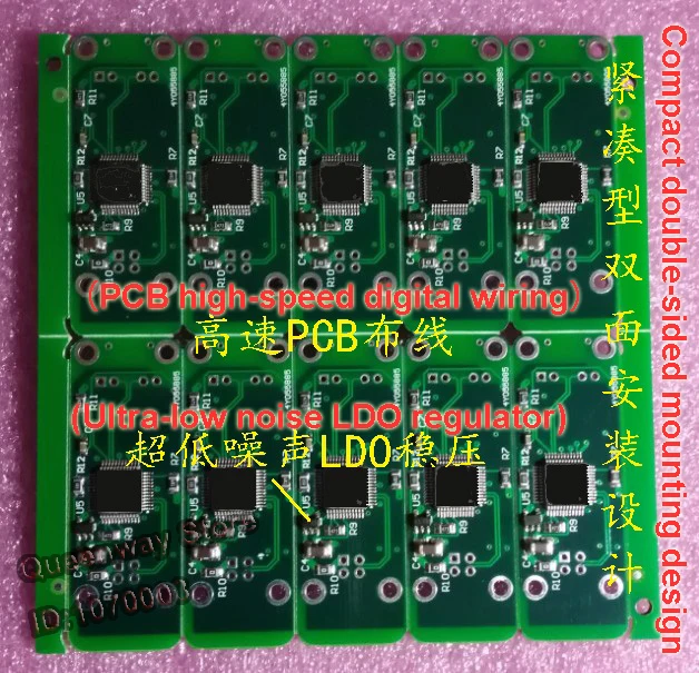 

USB Processor Filter Purifier Filter High-quality Clock Ultra-low Noise LDO Regulator Tantalum Capacitor DecouplingDIY