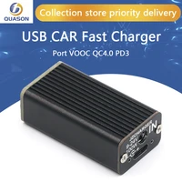 100w super flash fast charging qc battery usb car charger dcpd to full protocol pd port vooc qc4 0 pd3 for notebook dc power