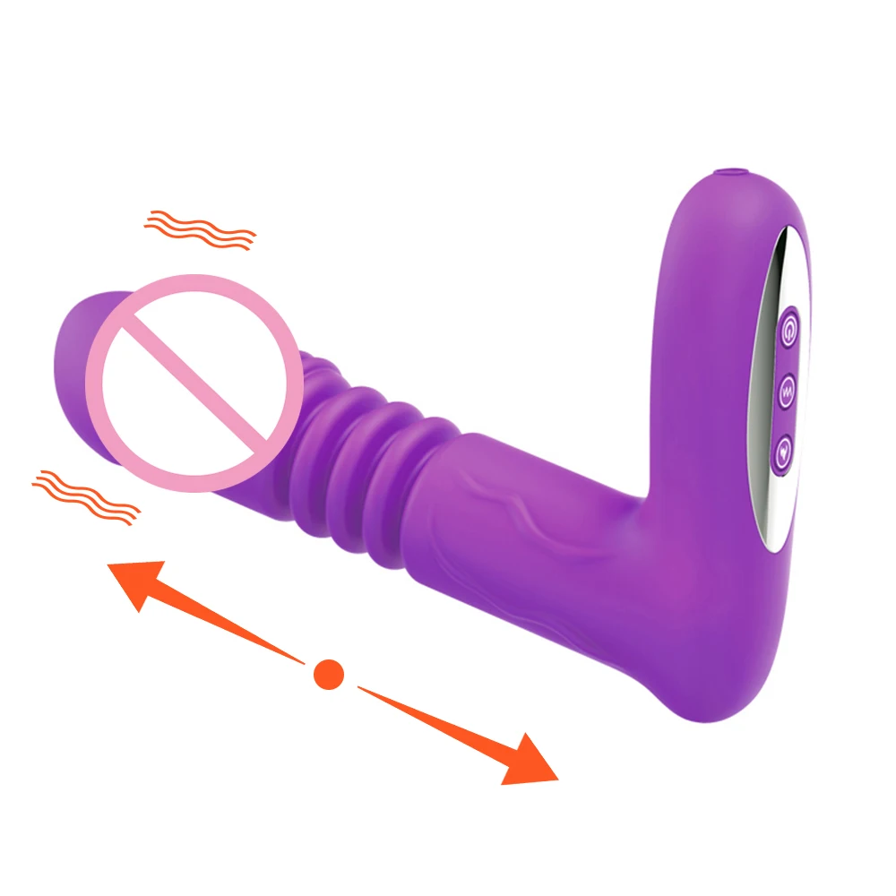 BFACCIA фаллоимитатор с подогревом вибратор 12 Скоростей Телескопический