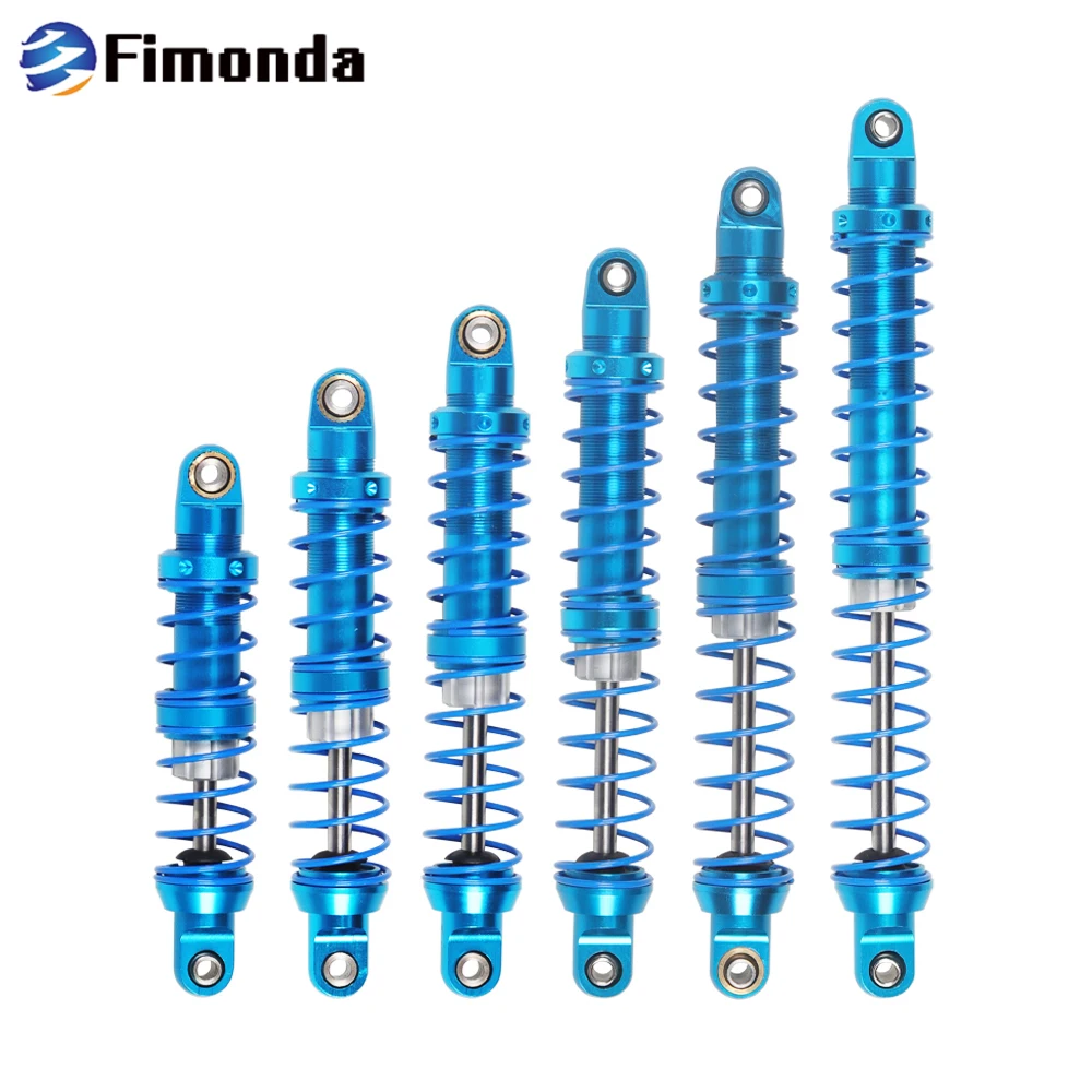 

Metal Hydraulic Damper Adjustable Oil Shock Absorber 70mm-120mm for 1/10 RC Crawler SCX10 TRX4 D90 CC01Upgrade