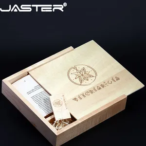 Флэш-накопитель JASTER USB 2,0 деревянный, 48163264 ГБ