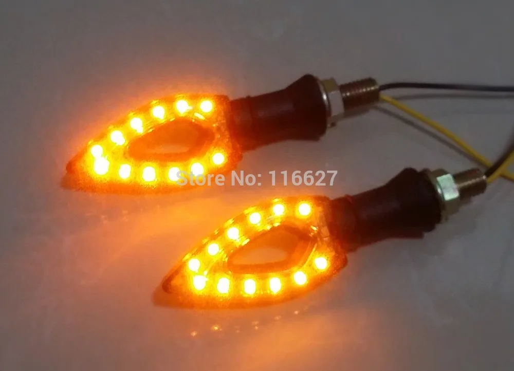 Светодиодный индикатор поворота для мотоцикла KAWASAKI KLX KLR KLE KLX250 KLR650 ZZR HONDA Suzuki Yamaha BMW