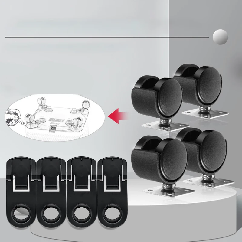 Колеса и защелки Замена для Xiaomi очиститель воздуха 2S/2/1 Max HAU Комплект колеса