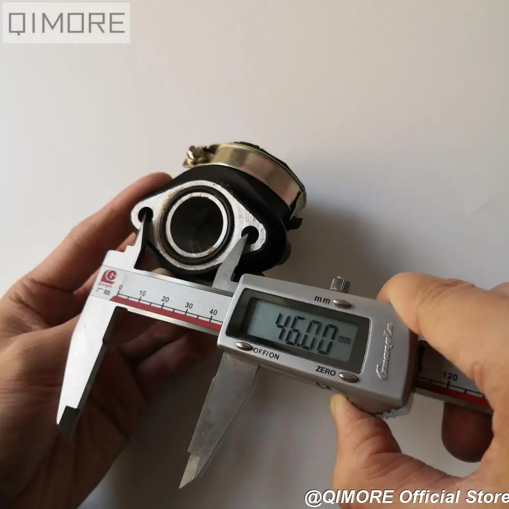 Впускной коллектор (2 соской для EGR головки цилиндров) Скутер мопед QUAD GY6 125 150 cc 152QMI