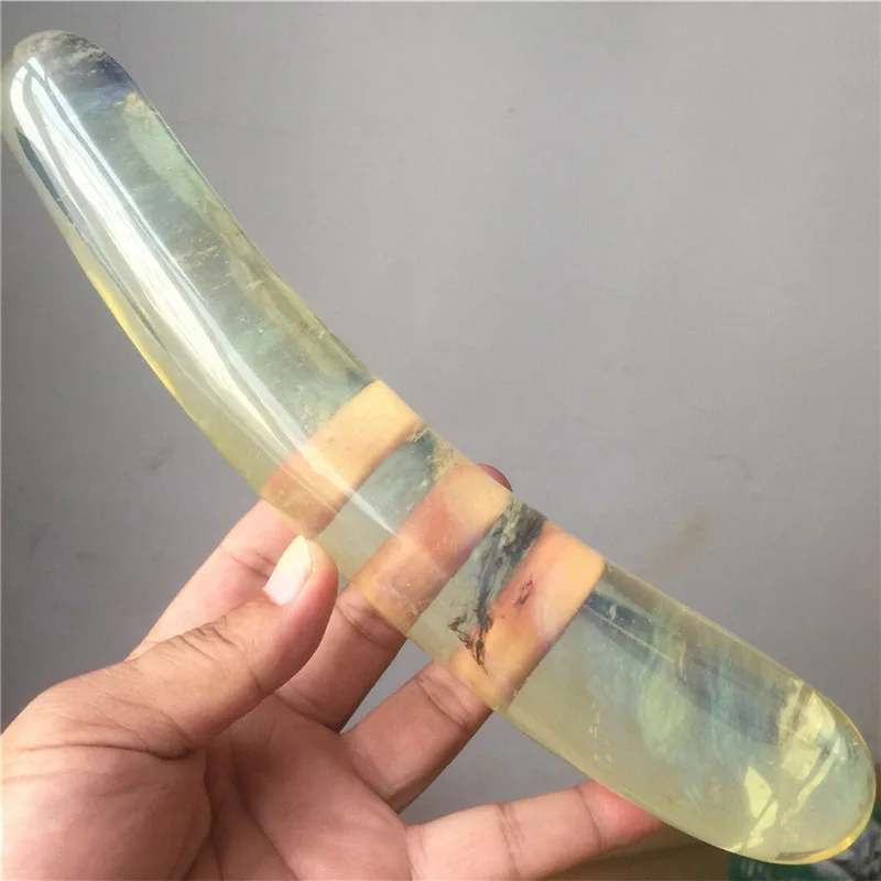 Красивый Массажер для гладкого заживления топаза из плавленого кварца | Дом и сад