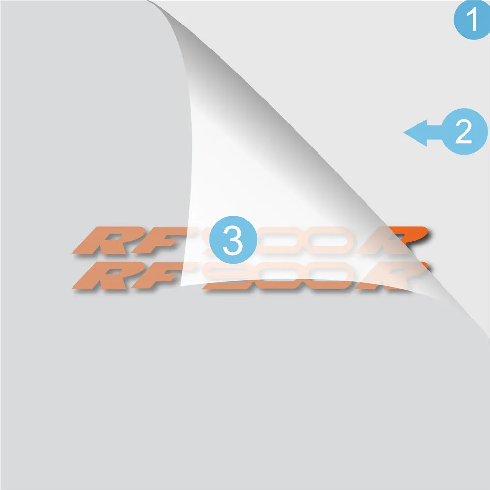 

For SUZUKI RF900R motorcycle tail box stickers Beak Fender Decal Shock absorber decals Decals Reflective Waterproof