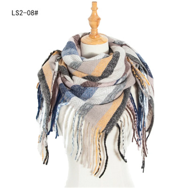 

2021 Winter Scarf For Women Designer Shawl Cashmere Scarves Blanket Warm and soft neck bandana pashmina Dropshipping