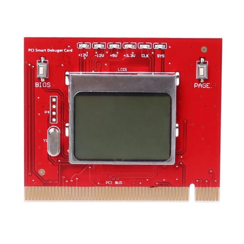 Диагностическая карта для ПК ноутбука настольного ЖК-дисплей PCI Компьютерный
