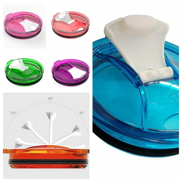 5 шт./лот новинка стакан 30 унций защитные крышки для разлива Складные Флип-крышки