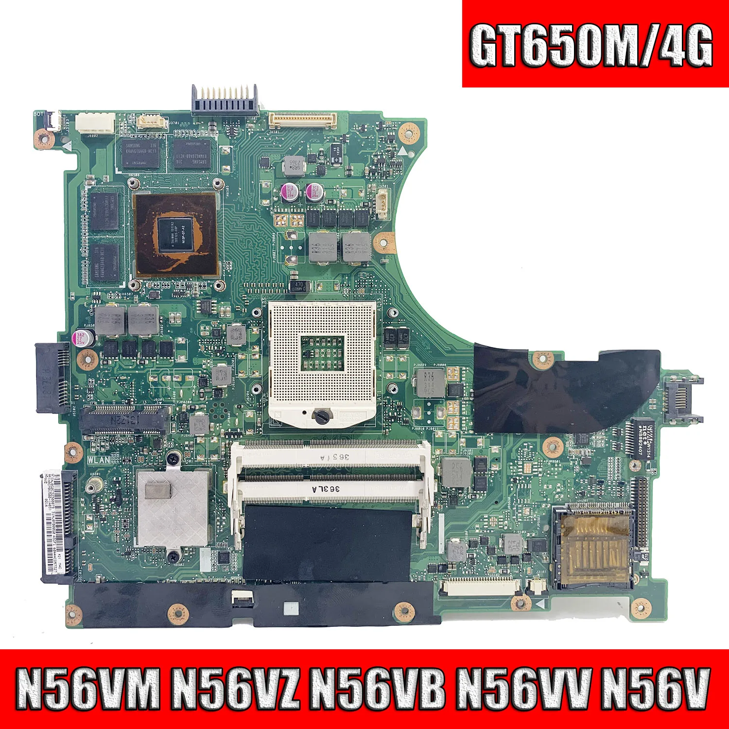 For N56VZ N56VM Motherboard with GT650M 4GB Video Memory