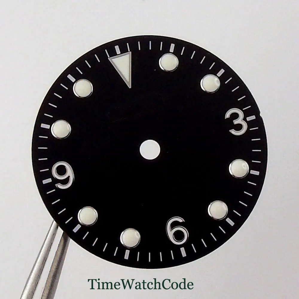 29 2 мм черный циферблат часы в виде снежинки руки запасные Запчасти подходит для