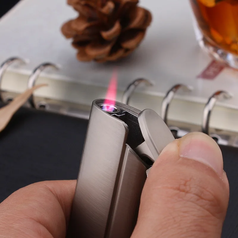 Газовый легкие металлические зажигалки курительных принадлежностей фонарь