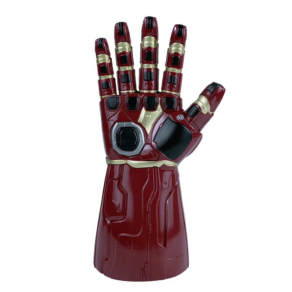 2020 роскошный 1:1 ПВХ светодиодный светильник Мстители Endgame Железный человек Gauntlet
