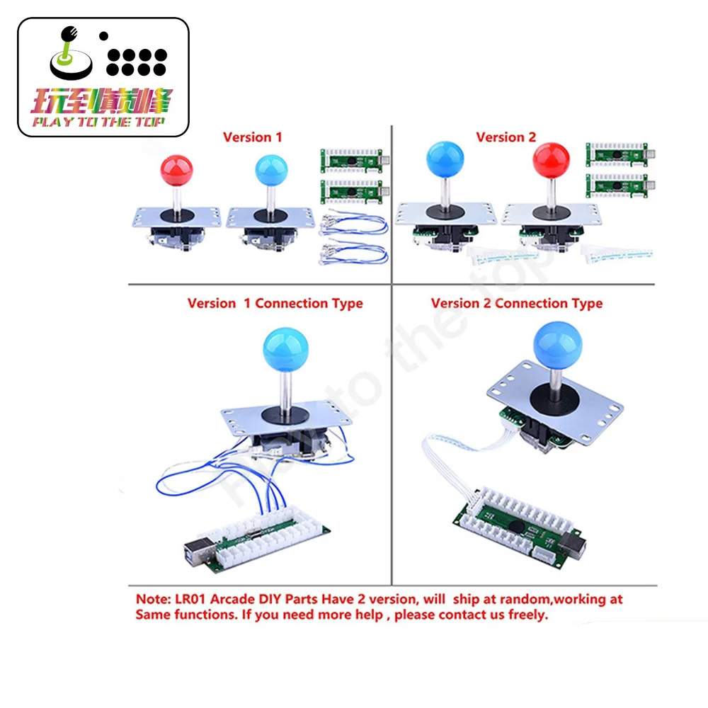 Для Raspberry Pi 3 2 Модель B Retropie светодиодный аркадные рукодельные части 2x Нулевая