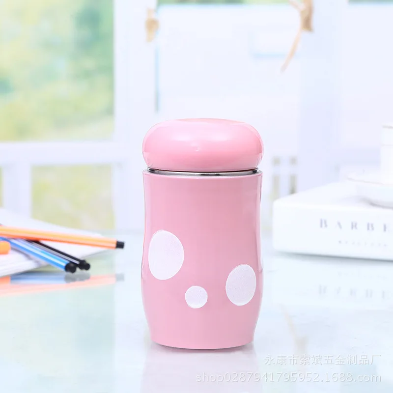 Термос из нержавеющей стали изящная Термокружка с изображением большого живота