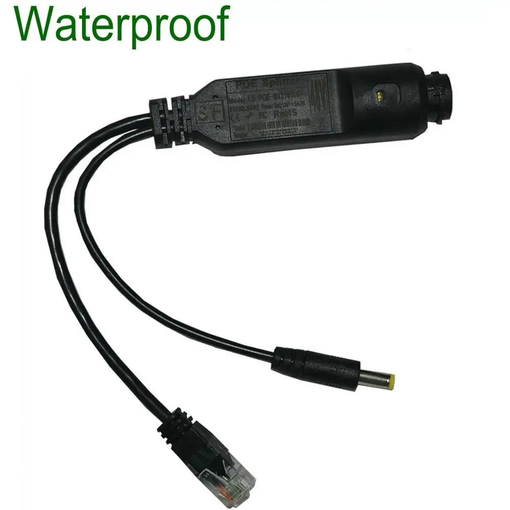 Адаптер PoE для Raspberry Pi водонепроницаемый сетевой кабель с питанием от 12 В до