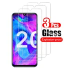 3 шт. Защита экрана для Huawei Honor 10 Lite 20 Pro закаленное стекло для Hauwei Honor20 Honor10 20Lite световая Защитная Стекло 9H