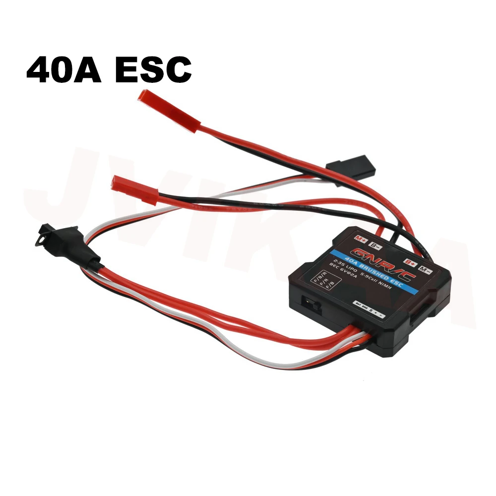Щетчатый электронный регулятор скорости 30A 40A ESC 2 кГц щетчатый тормоз для WPL C24 C34 MN