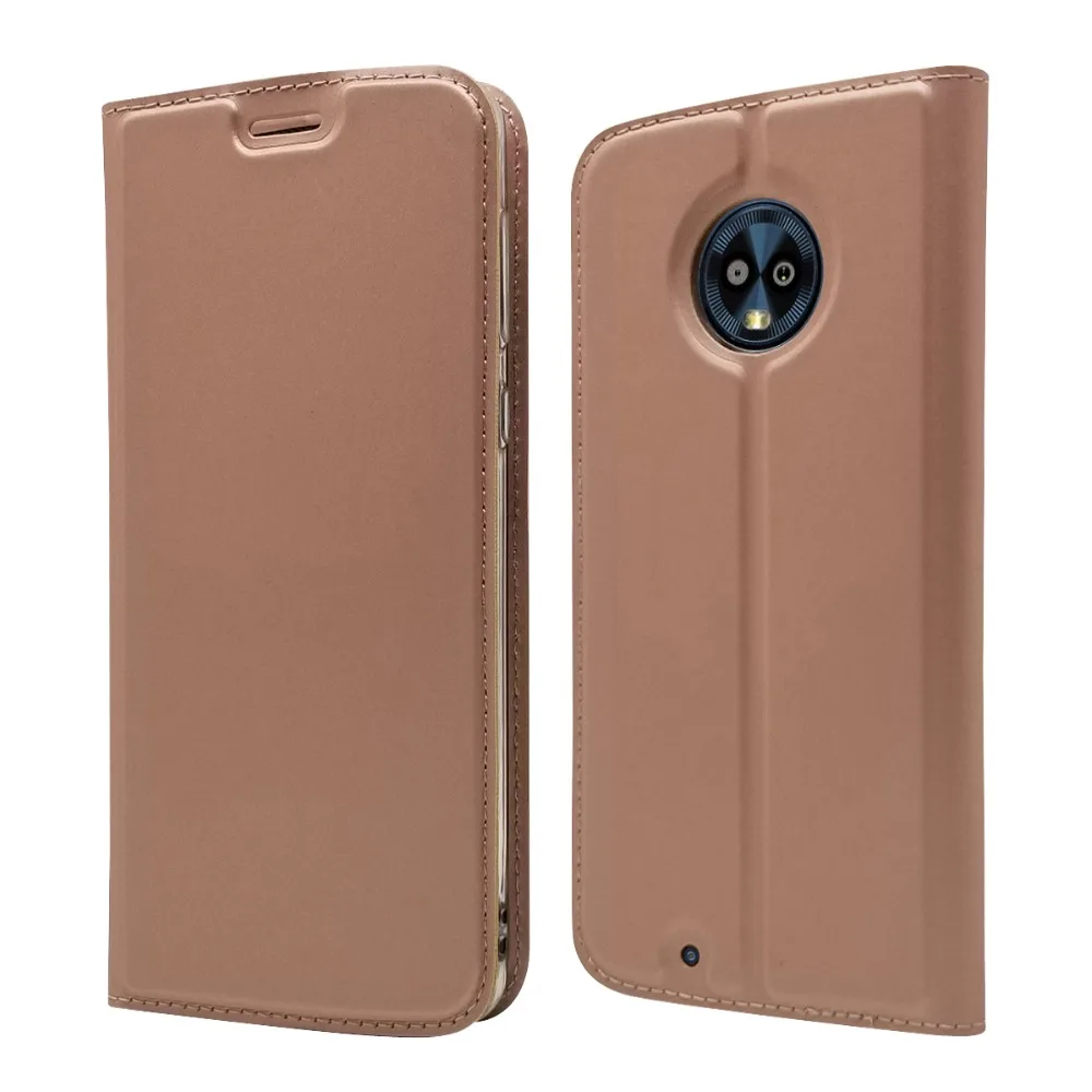 Кожаный чехол для Motorola Moto G6 G5S Plus G5 Магнит Ультра Тонкий Слот для карт флип чехол-книжка для Moto G 6 5 S Plus Чехлы Funda