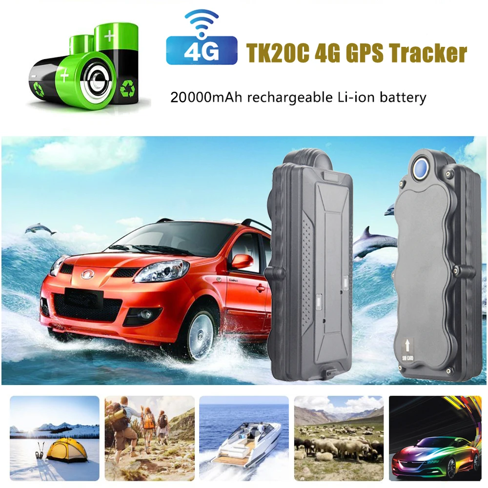 TK10C 4G GPS слежения за транспортными средствами локатор для добавить магнит