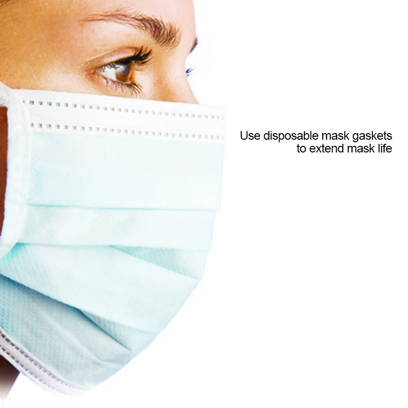 100 шт. воздухопроницаемая сменная фильтрующая маска для вечеринки Воздушная