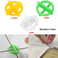 100pcs reusable tile cross wedge 1 5 23mm gap leveling system spacer for flooring wall tiles locator seaming construction tool