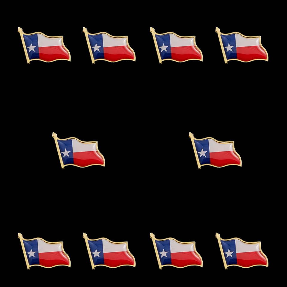 10 шт. Значки для безопасности броши костюма унисекс галстука шляпы значок шарфа