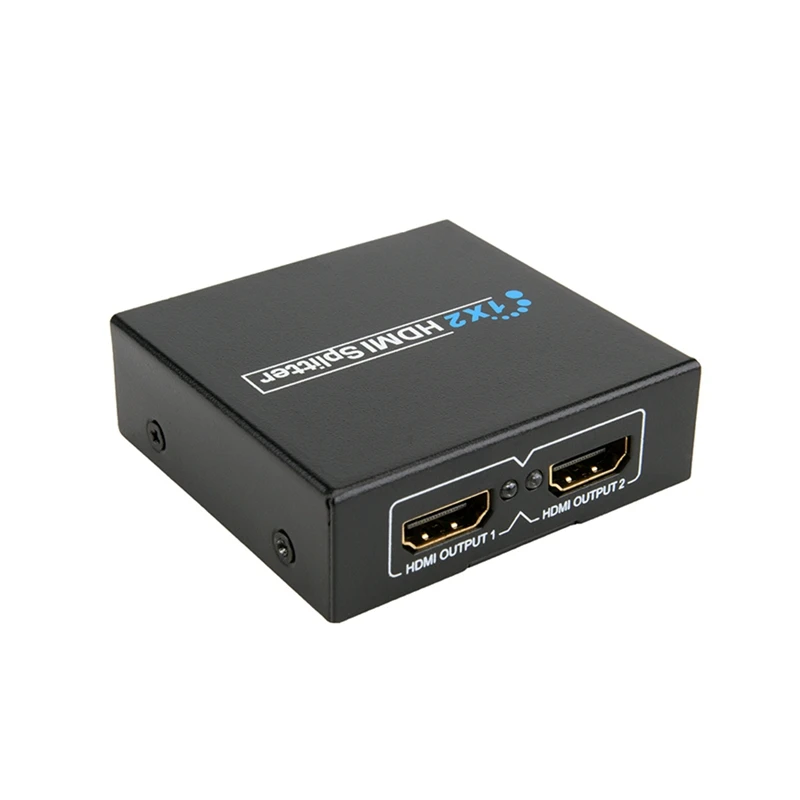 IG HDMI сплиттер 1X2 1080P HD видео с экраном Поддержка 3D HDMI1X2 Switcher для HDTV STB DVD и проектора