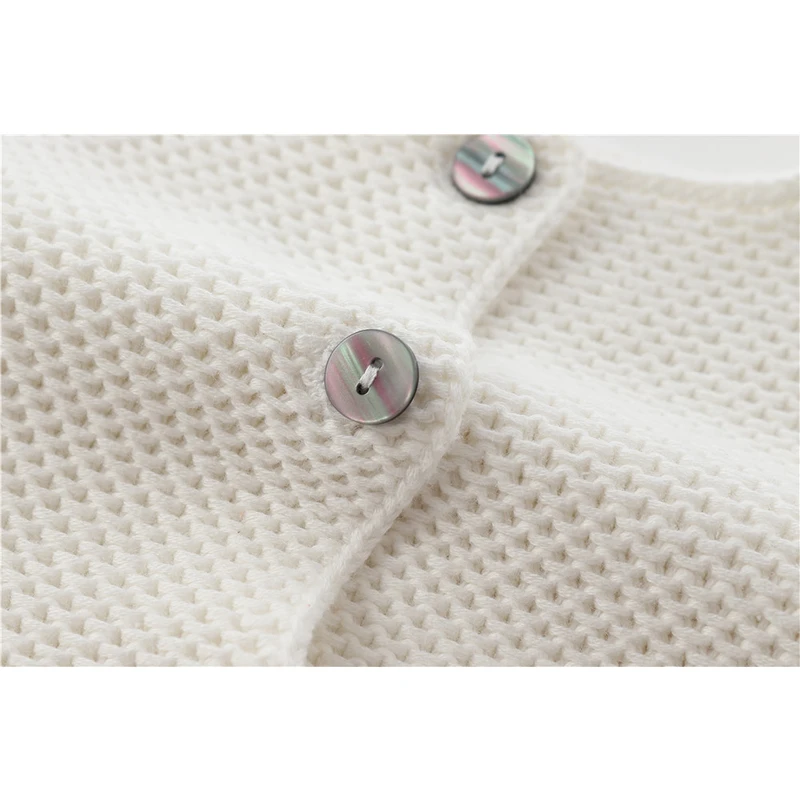 

Clothing Sets 2021 Spring Autumn Baby Girls Lace Knit Waistcoat Shirt + Shorts Clothing Sets Kids Girls Clothes Sets