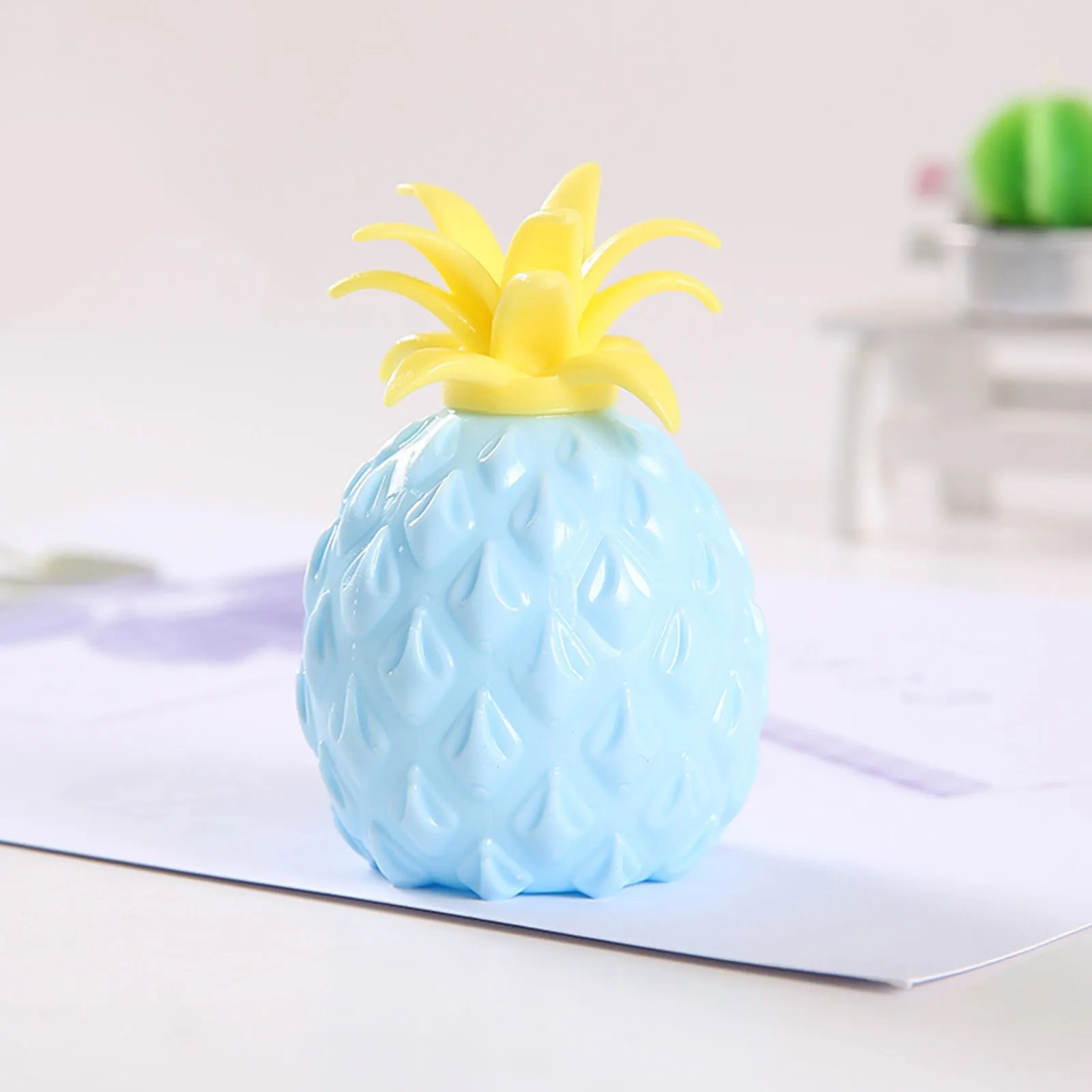 Cheap Flour Pineapple Relief Stress Balls Fidget Toys Squeeze Fruit Anti Decompression for Kids Antistress Children | Игрушки и хобби