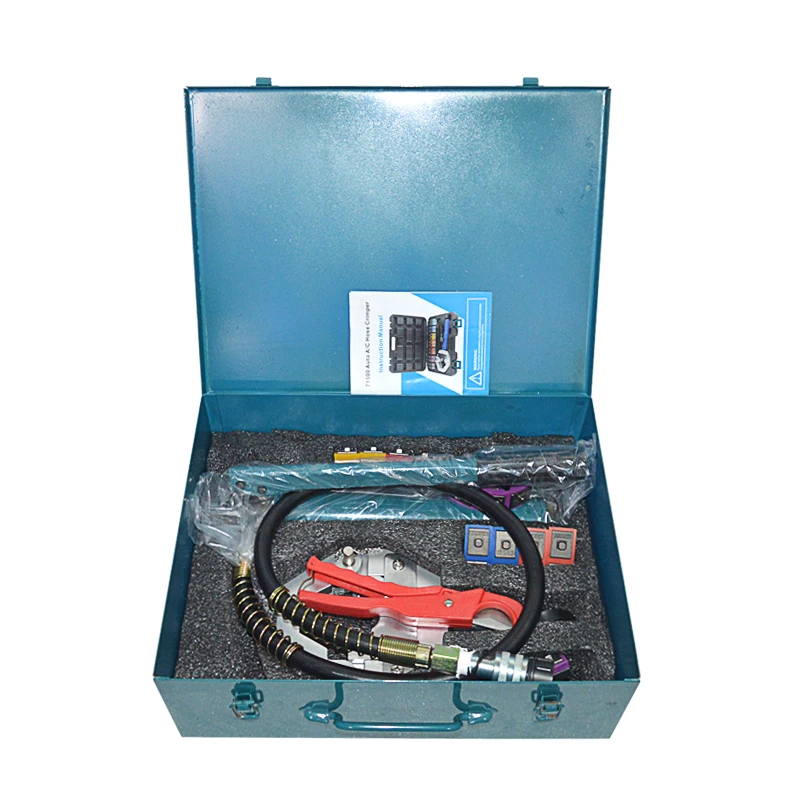1 шт. FS 7842A + CP 180pump автоматический шланг A/C обжимные инструменты для ремонта труб