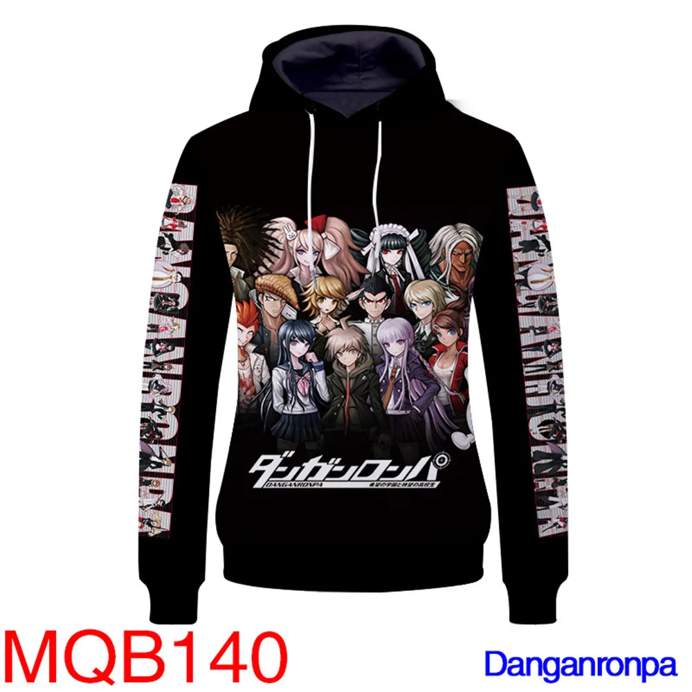 Аниме anganronpa: триггер Happy Havoc Kirigiri Kyouko косплей костюм 3D толстовка унисекс на молнии