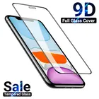 Защитное стекло 9D с полным покрытием для IPhone 11, 12 Pro, XS Max, X, XR, 12 Mini, Защита экрана для IPhone 8, 7, 6S Plus, пленка из закаленного стекла