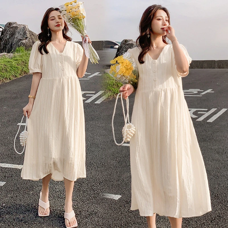 

Maternity dresses Summer Chiffon dress woman Casual women's dresses Clothes for pregnant women maternity clothes