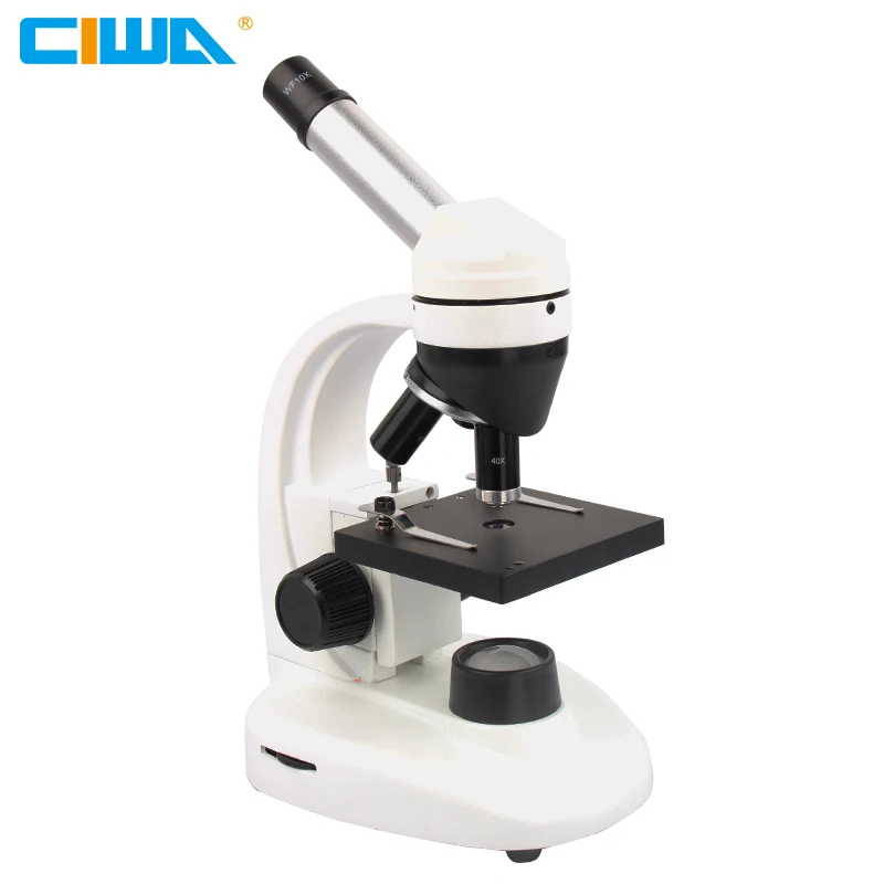 Биологический монокулярный бинокль 1600x HD зеркальный микроскоп для студентов