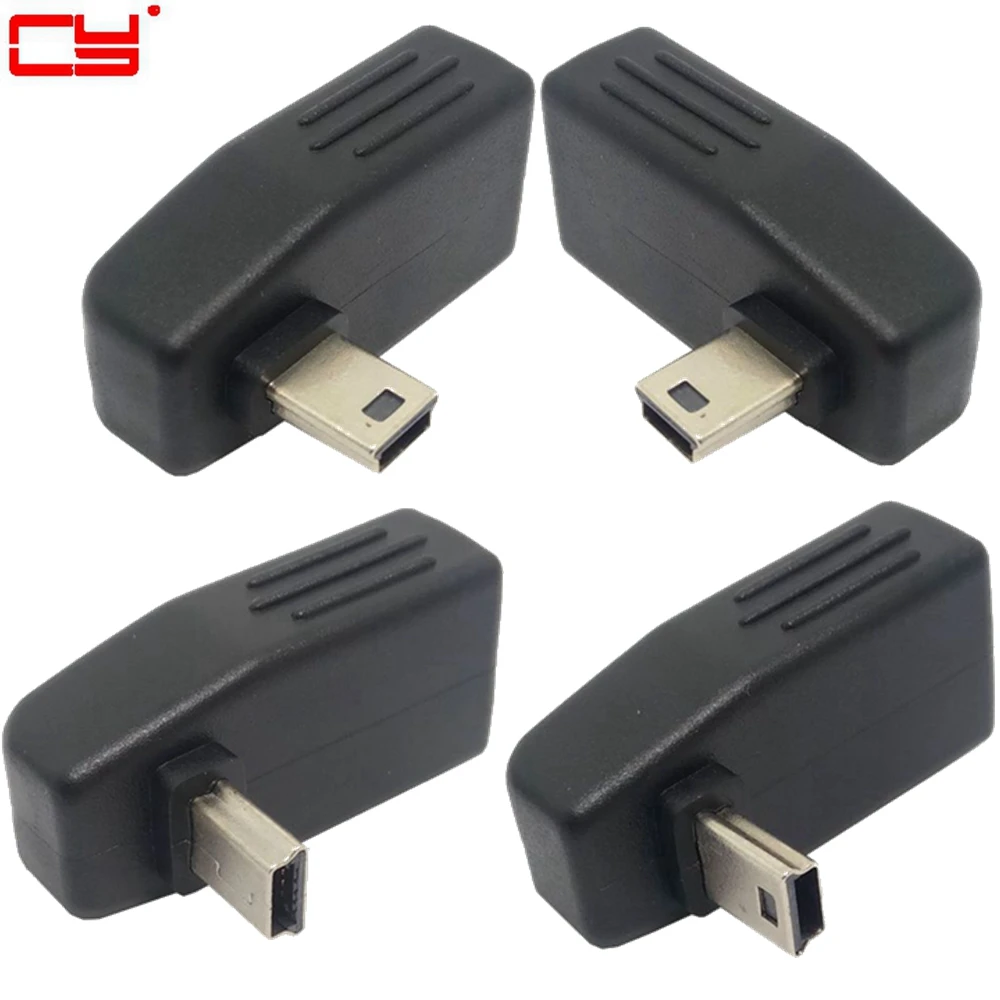 Угловой конвертер 013 Mini USB 5Pin папа мама коннектор Синхронизация данных OTG адаптер