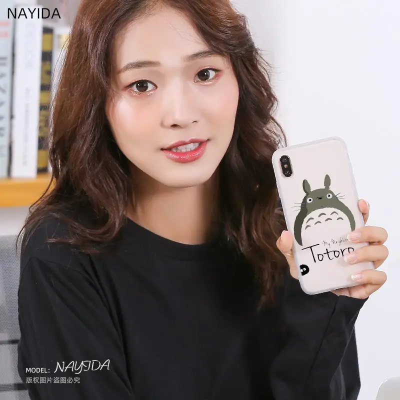 Мягкий чехол для телефона Huawei P40 30 20 Pro 10 Lite e Plus P Smart 2020 Z 2019 крышка Тоторо портал
