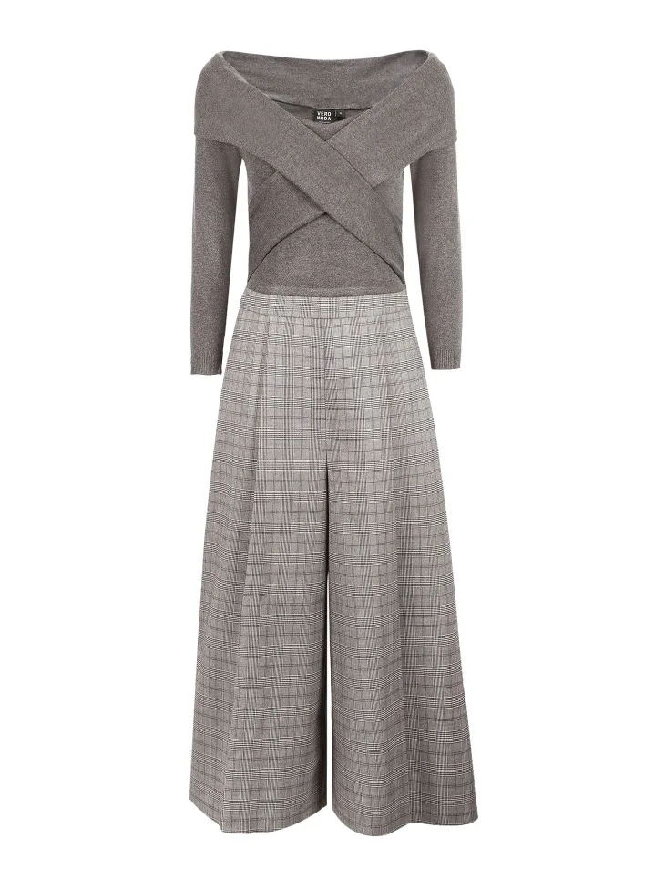 Vero Moda женский OL стиль кружева v-образным вырезом 3/4 рукавом Комбинезон | 31919X501
