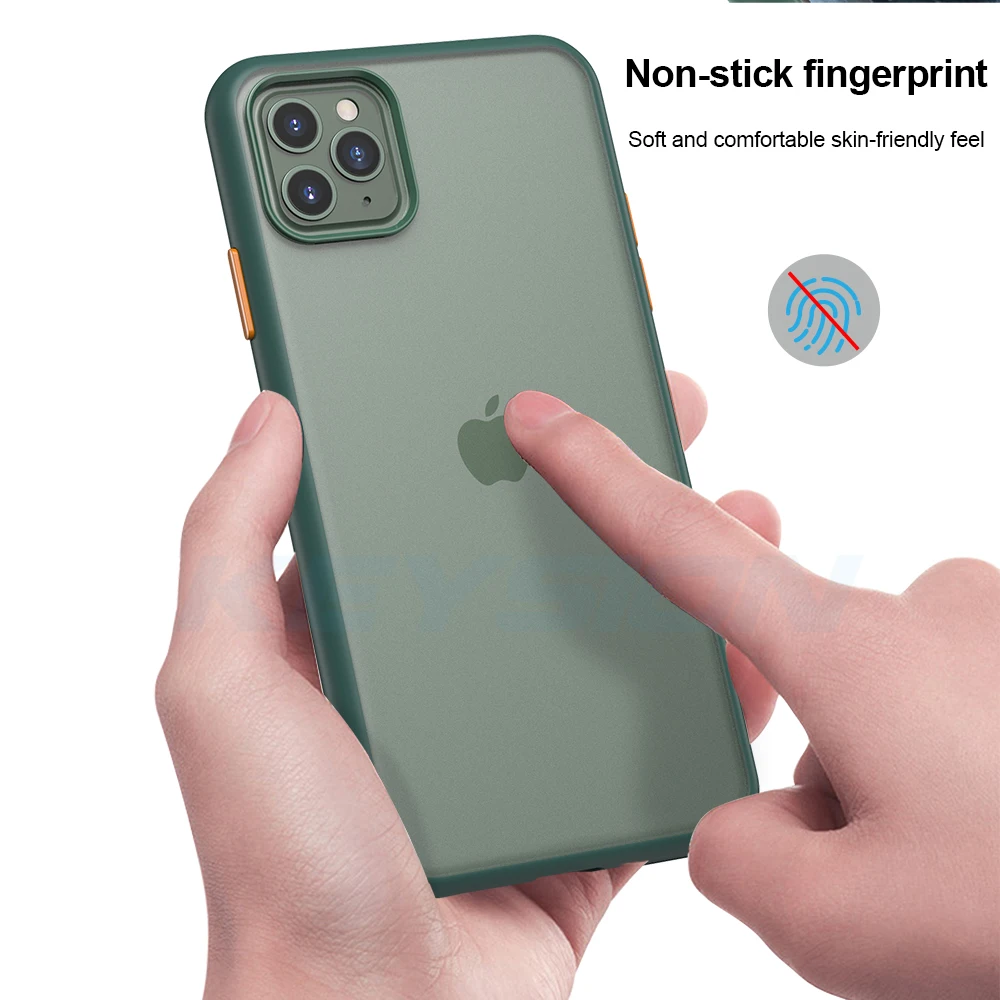 Чехол для iPhone X XS XR Max 8 7 6 6S Plus 11 Pro 2019 ударопрочный прозрачный Гибридный