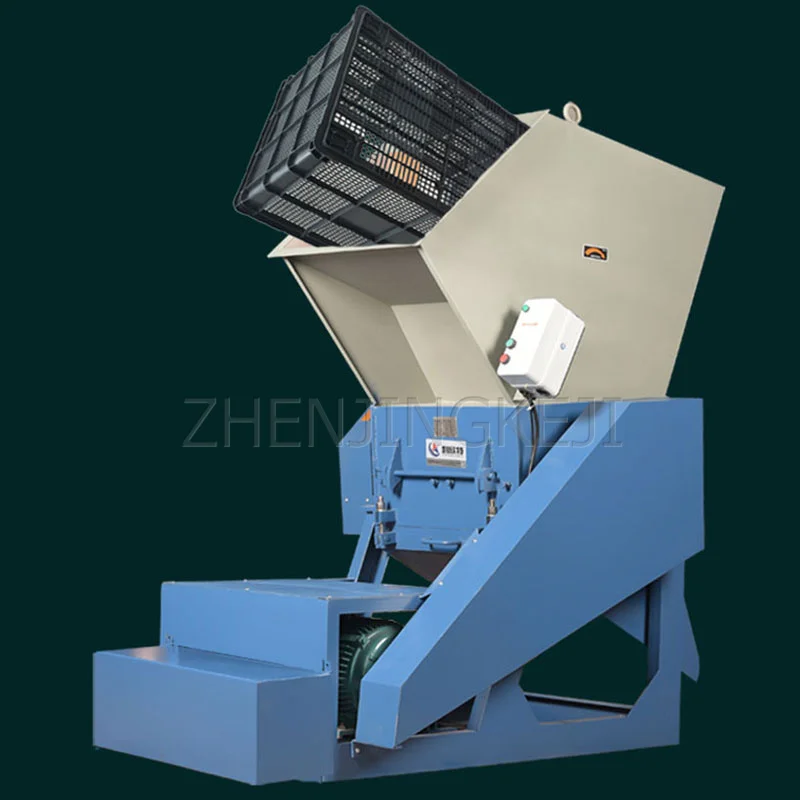 

Waste Plastic Crusher Multifunctional Industrial Powerful Micronizer Basket Bucket Material Wood Shredder Recycling Device 11KW
