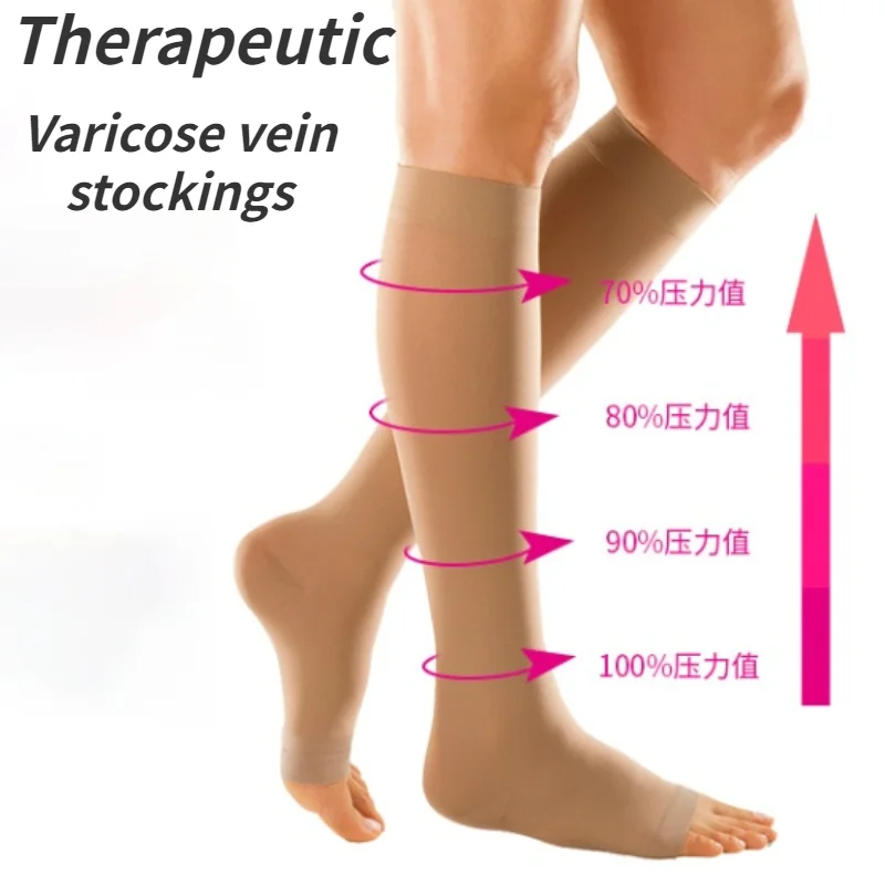 

long socks 2020 Compression stockings nursing Man Woman varicose veins toe High set sports leg warmers Leggings for fitness