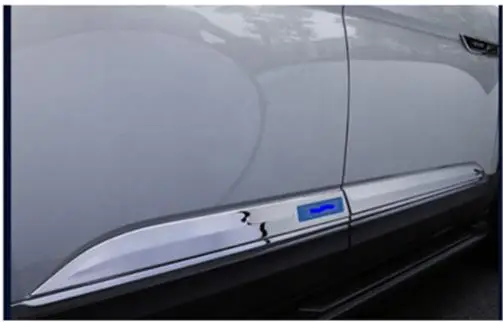 Для Volkswagen Teramont/Atlas автомобильный Стайлинг Боковая дверь linng украшение корпус литье отделка рамка Защита Крышки
