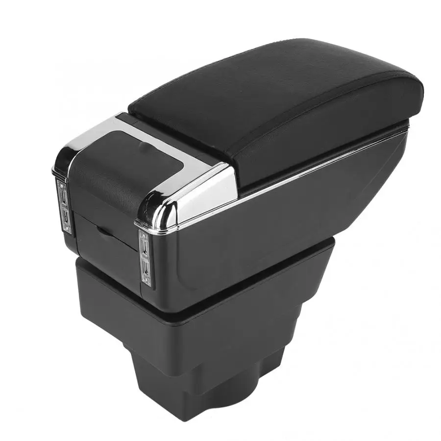 Автомобильный ящик для хранения центральный подлокотник с подстаканником
